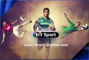 Il logo dell'emittente BT Sport