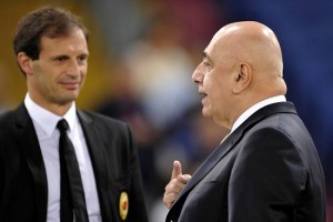 Max Allegri e Adriano Galliani