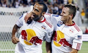 Henry con la maglia dei New York Red Bull