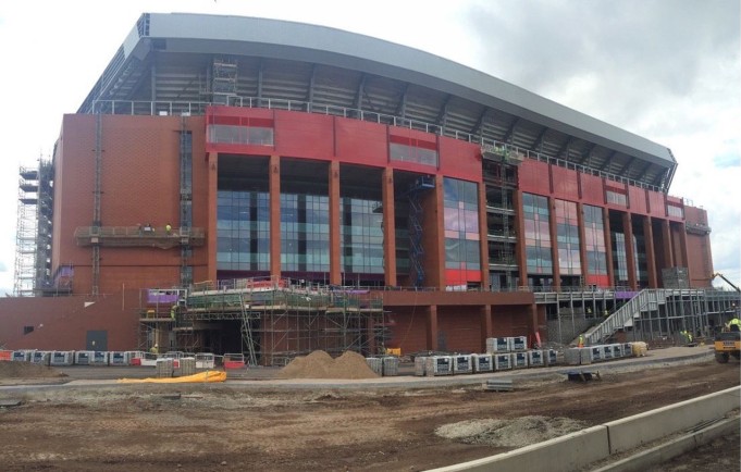 Liverpool nuovo Anfield Road