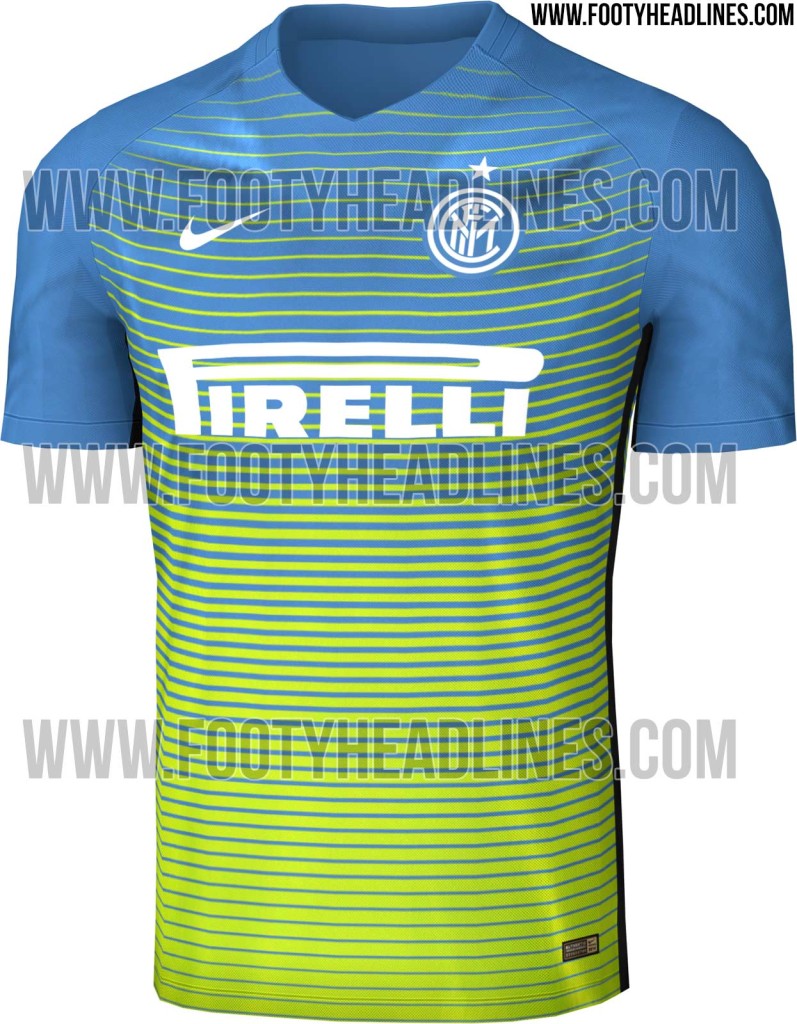 Come sarà la terza maglia dell'Inter 2016-2017