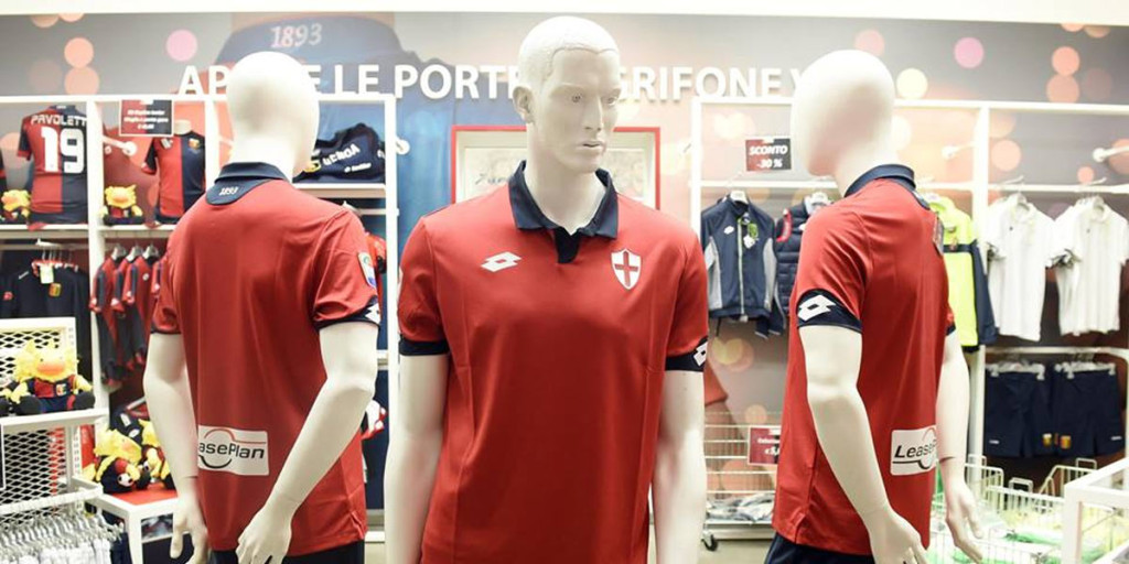 La terza maglia del Genoa 2016-2017