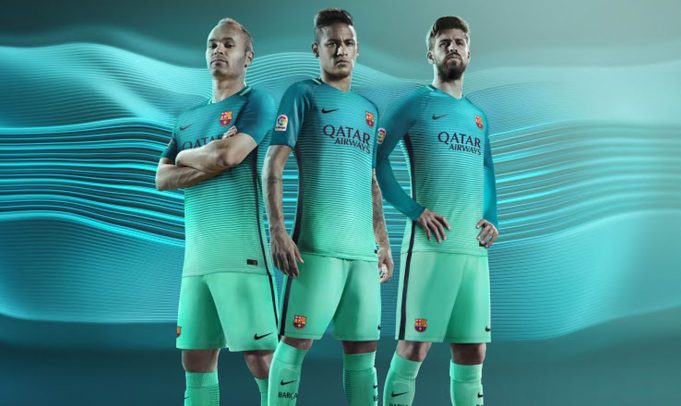 terza maglia Barcellona 2016-2017