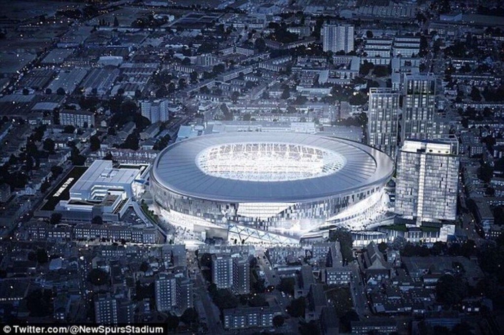 app nuovo stadio Tottenham