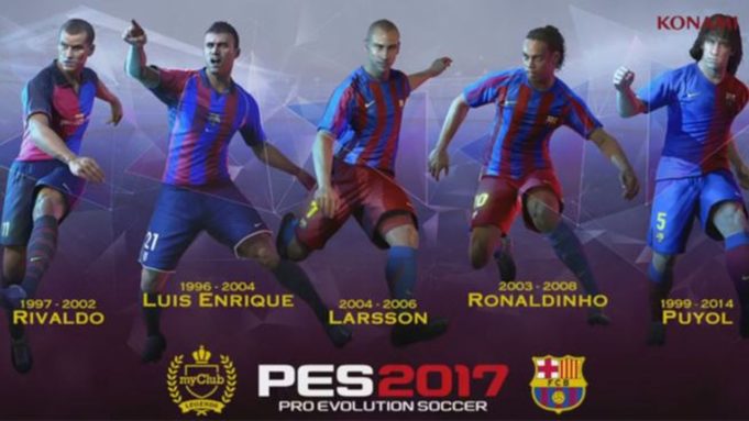 PES 2017 leggende