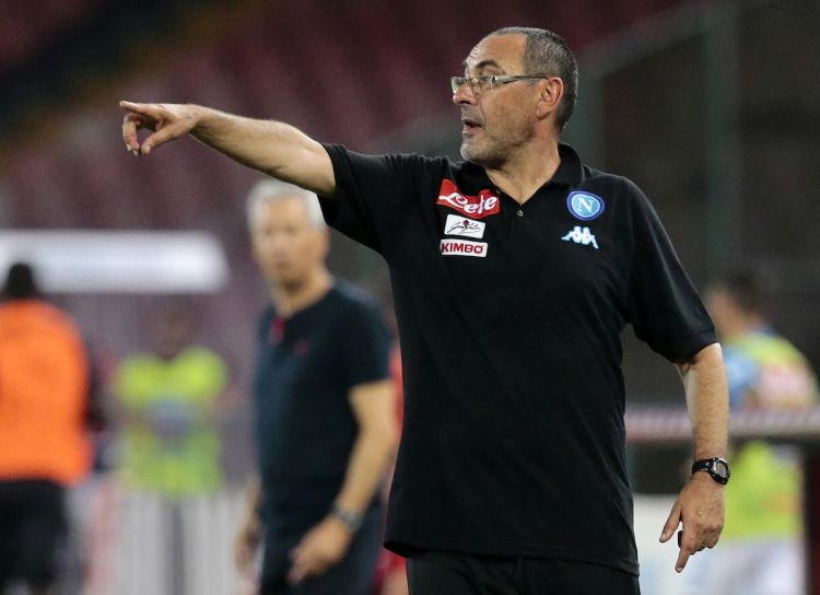 Maurizio Sarri, allenatore del Napoli (Foto: Insidefoto.com)