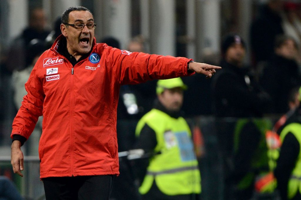 Maurizio Sarri, allenatore del Napoli (Foto: Insidefoto.com)