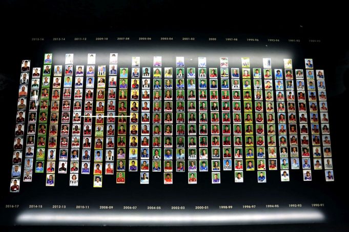 mostra figurine panini casa Milan