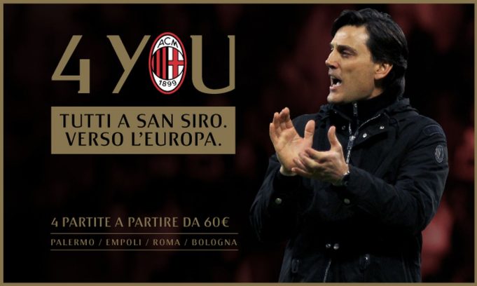 promozione milan ultime quattro partite campionato