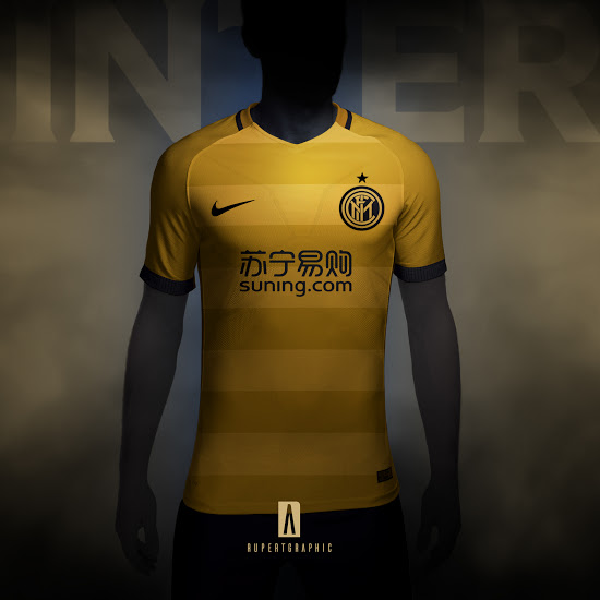 Inter, la terza maglia concept ispirata alla Cina