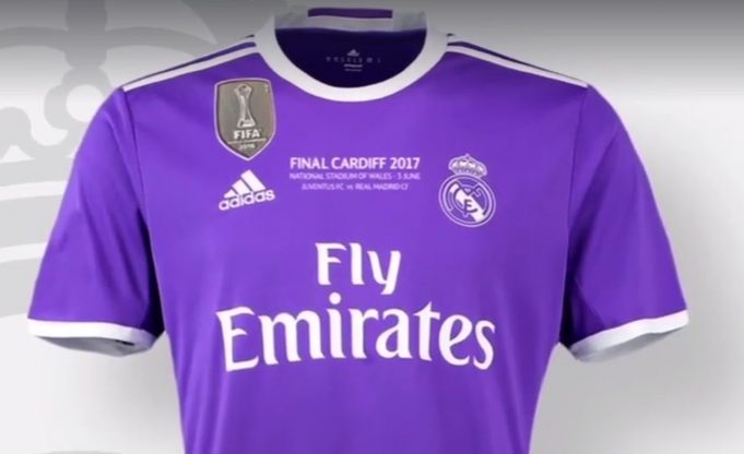 maglia real madrid finale champions league 2017