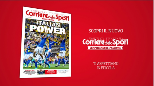 corriere dello sport tuttosport nuova edizione formato tabloid