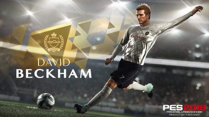 david beckham pes 2018