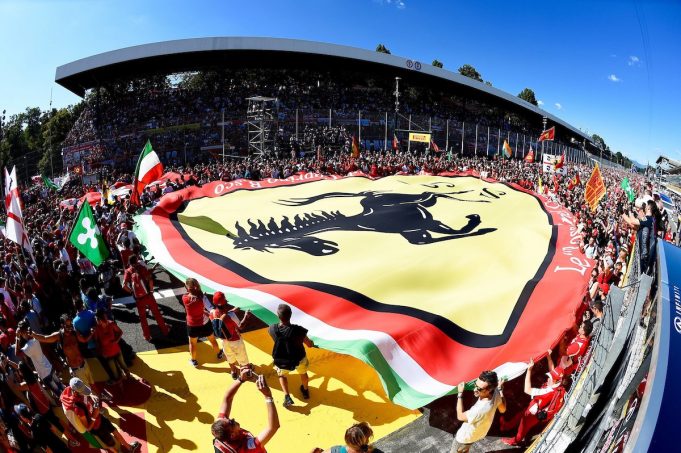 Gran Premio Monza Formula Uno tifosi