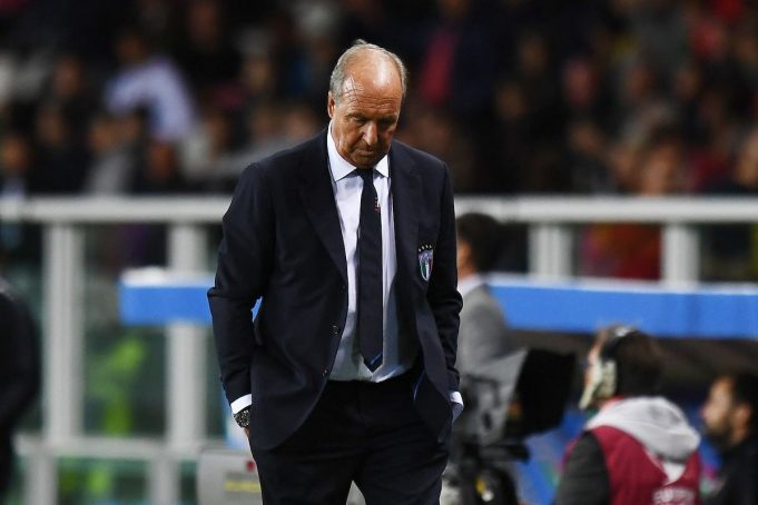 Il ct dell'Italia, Gin Piero Ventura (Insidefoto.com)