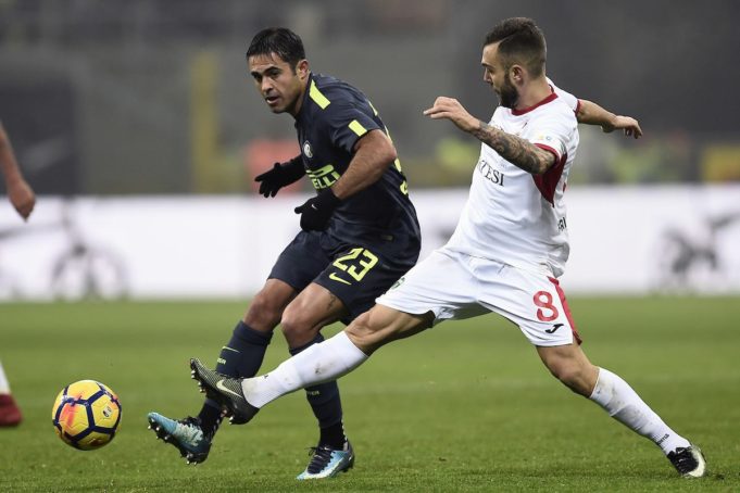 Eder in azione in Inter Pordenone di Coppa Italia (Insidefoto.com)