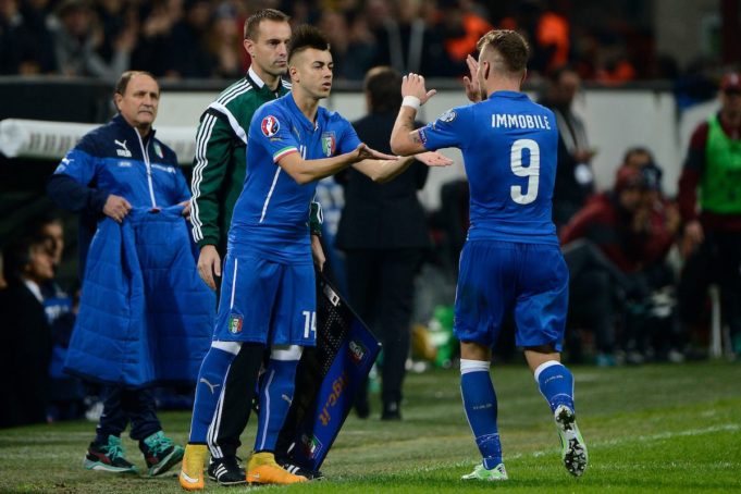 Stephan El Shaarawy e Ciro Immobile (Insidefoto.com)