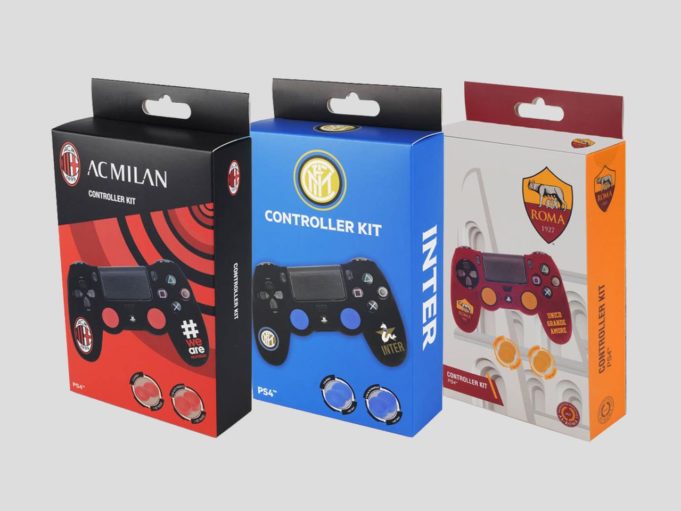 kit controller PS4 Milan Inter Roma