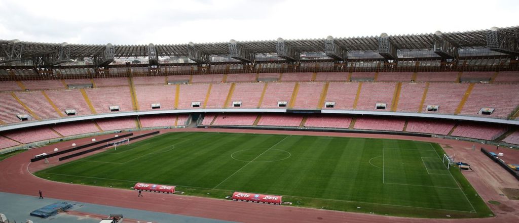 lavori stadio San Paolo Napoli