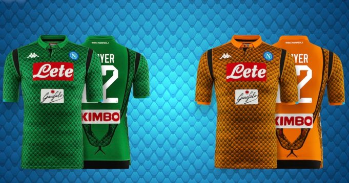 Napoli maglia portiere serpente