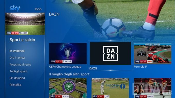 Sconto Sky Calcio e Sport