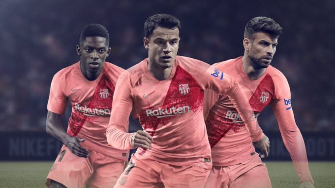 barcellona terza maglia 2018-2019