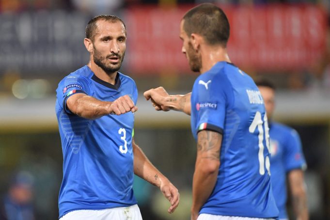 Bonucci Chiellini Nazionale