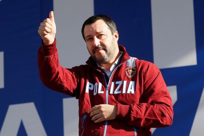 Matteo Salvini (Foto Insidefoto)