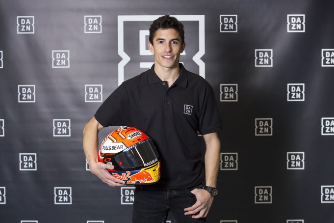 marquez brand ambassador dazn