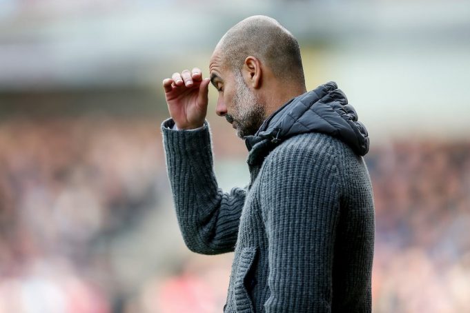 Pep Guardiola ( (Photo by Daniel Chesterton/PHC/Insidefoto)