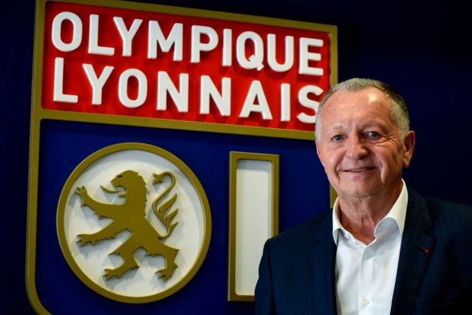 Jean Michel Aulas (Photo credit should read JEAN-PHILIPPE KSIAZEK/AFP/Getty Images)