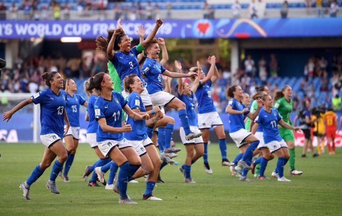 ascolti tv italia cina mondiali femminili