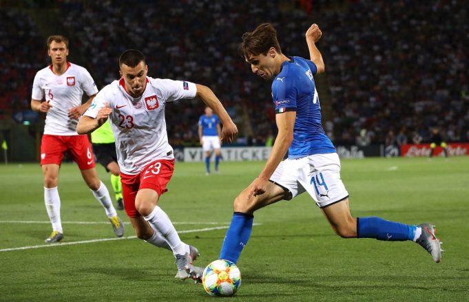 ascolti tv italia polonia under 21