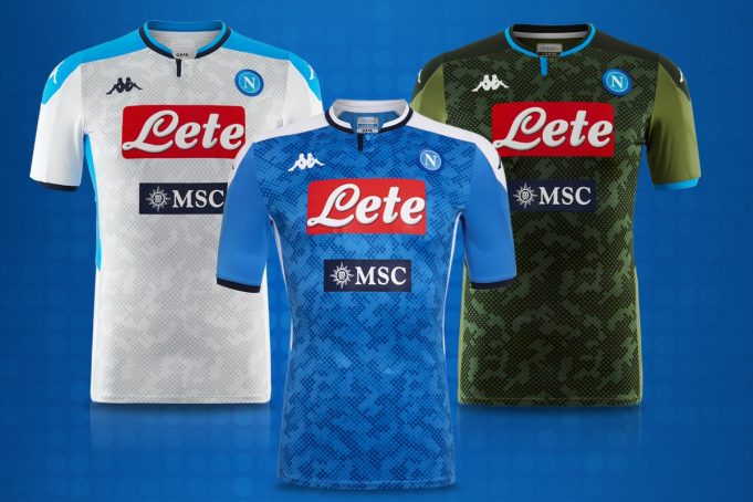 napoli seconda terza maglia 2019 2020