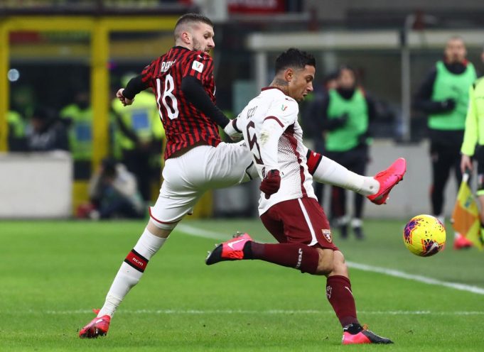 Milan Torino spettatori