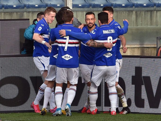 Dove vedere Sampdoria Benevento tv streaming