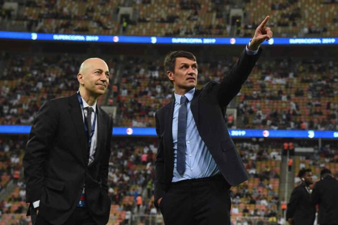 Ivan Gazidis e Paolo Maldini (foto: Getty Images)