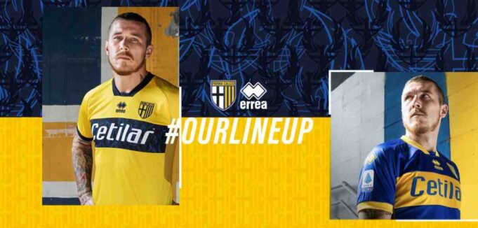 seconda maglia Parma 2020-2021