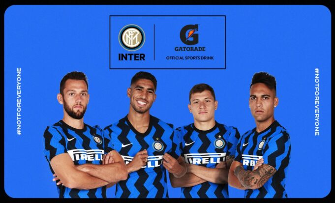 Inter partnership Gatorade