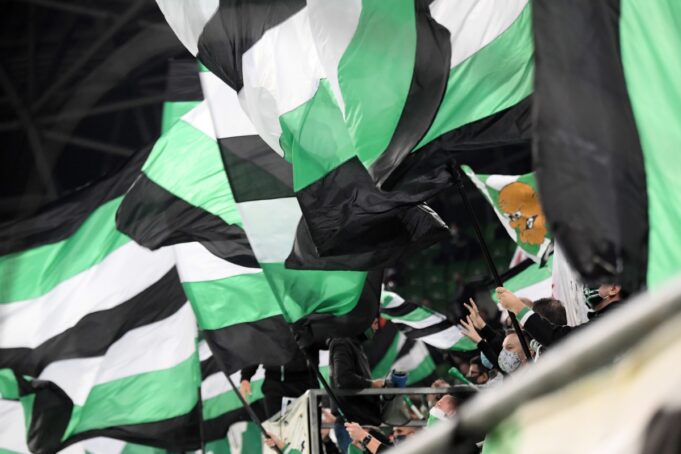 Ferencvaros Juventus tifosi