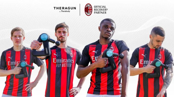 Milan partnership Therabody