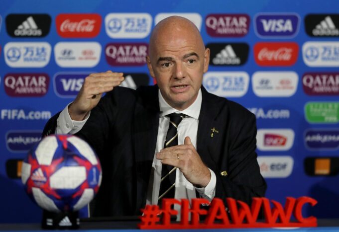 Infantino spettatori Mondiale