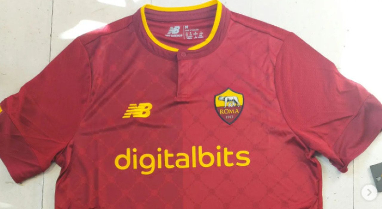 Nuova maglia Roma 2022 2023