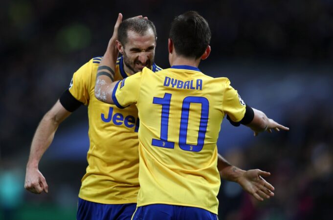 Dybala Chiellini trofei vinti