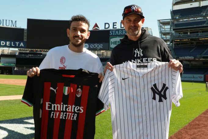 Milan partnership New York Yankees