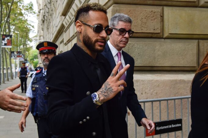 Neymar carcere Barcellona